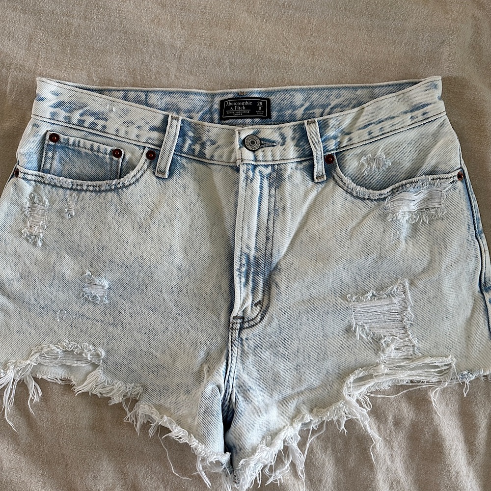 Abercrombie & Fitch High Rise Shorts